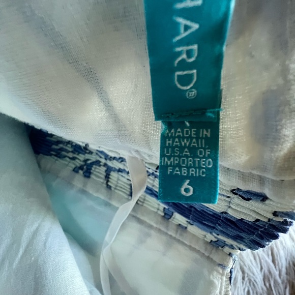 TORI RICHARD DRESS SZ 6 made in HAWAII - Picture 8 of 8